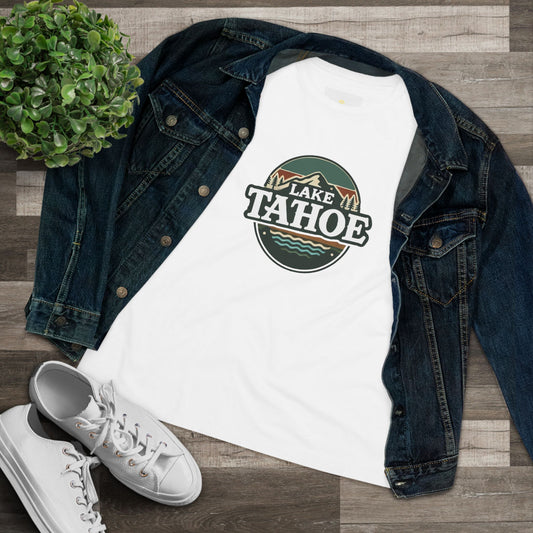 Vintage Lake Tahoe Women's Cotton Tee