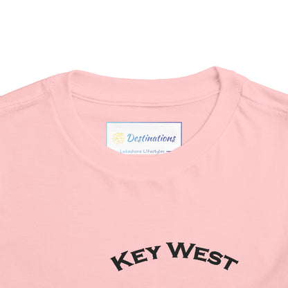 Vibrant Key West Unisex Toddler Short Sleeve Tee