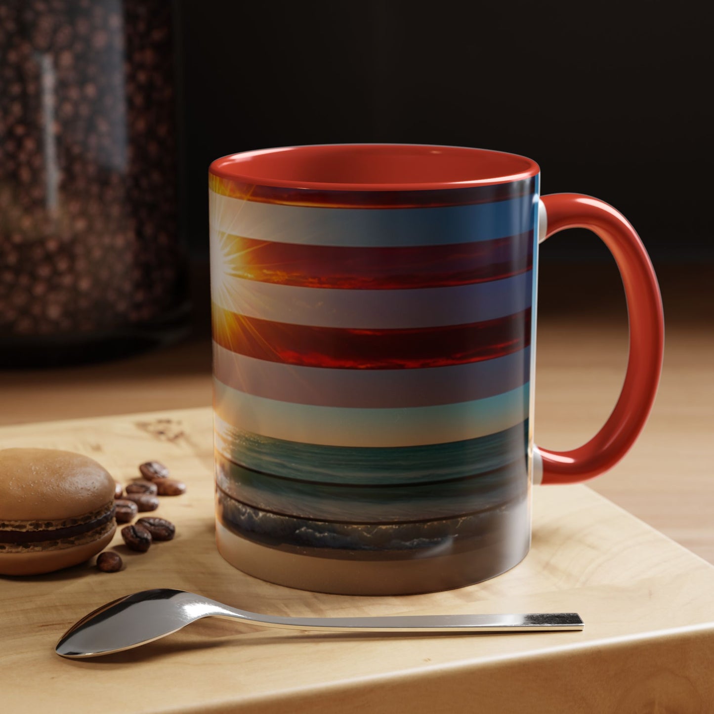 Memorial Accent Coffee Mug