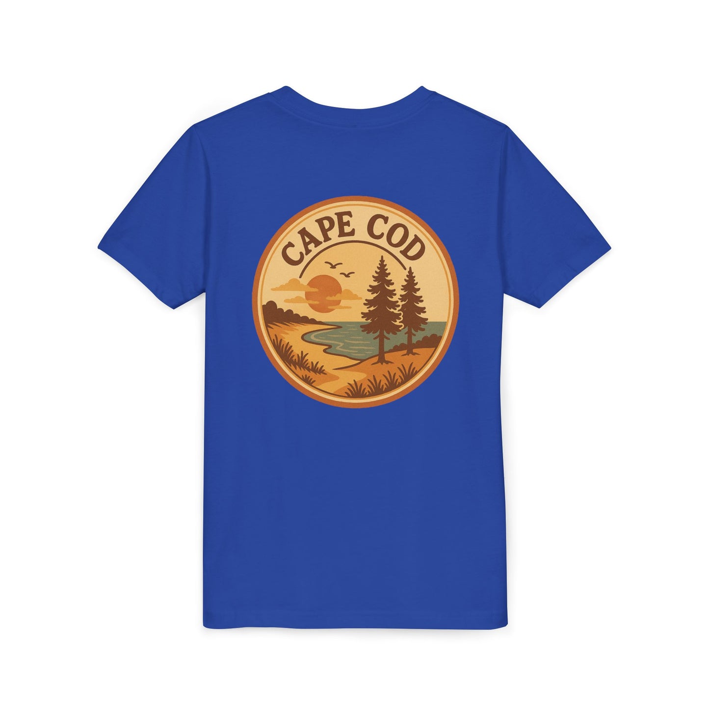 Rustic Cape Cod Unisex Youth Short Sleeve Tee