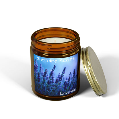 Lavender Scented Candle (Apricot Wax)