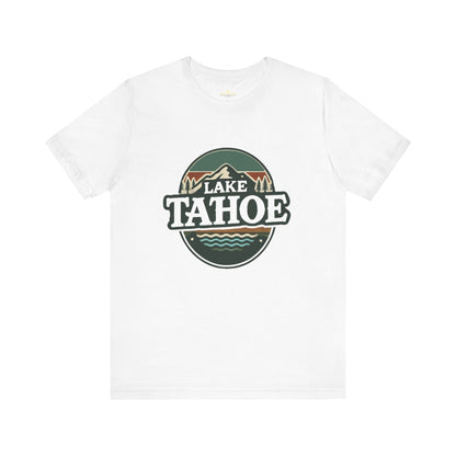 Vintage Lake Tahoe Unisex Jersey Short Sleeve Tee