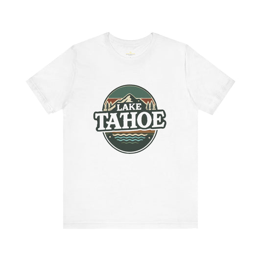 Vintage Lake Tahoe Unisex Jersey Short Sleeve Tee