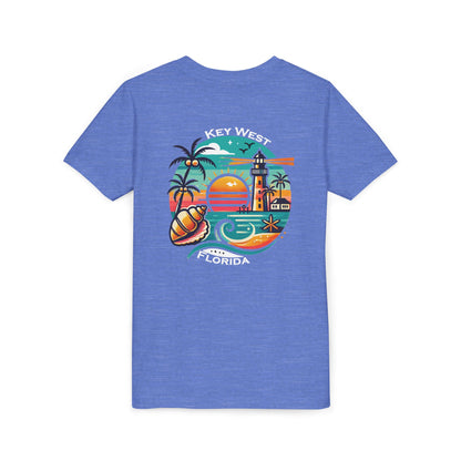 Vibrant Key West Youth Short Sleeve Tee