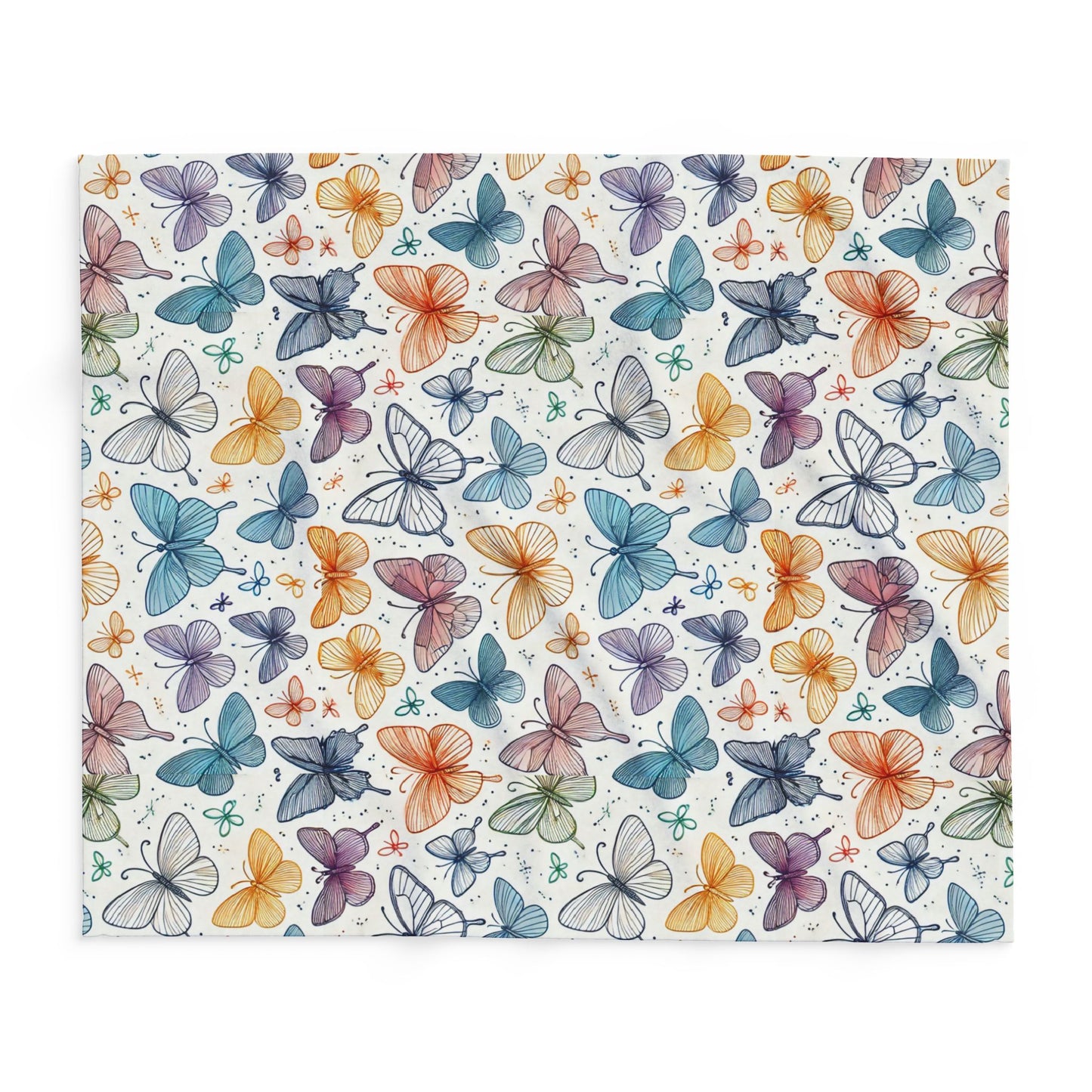 Butterflies Arctic Fleece Blanket