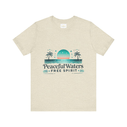 Peaceful Waters Free Spirit Jersey Short Sleeve Tee