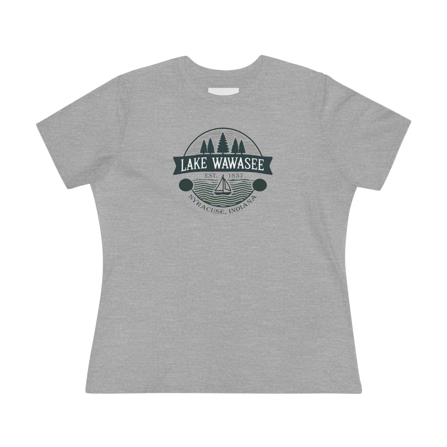 Vintage Lake Wawasee Women's Cotton Tee