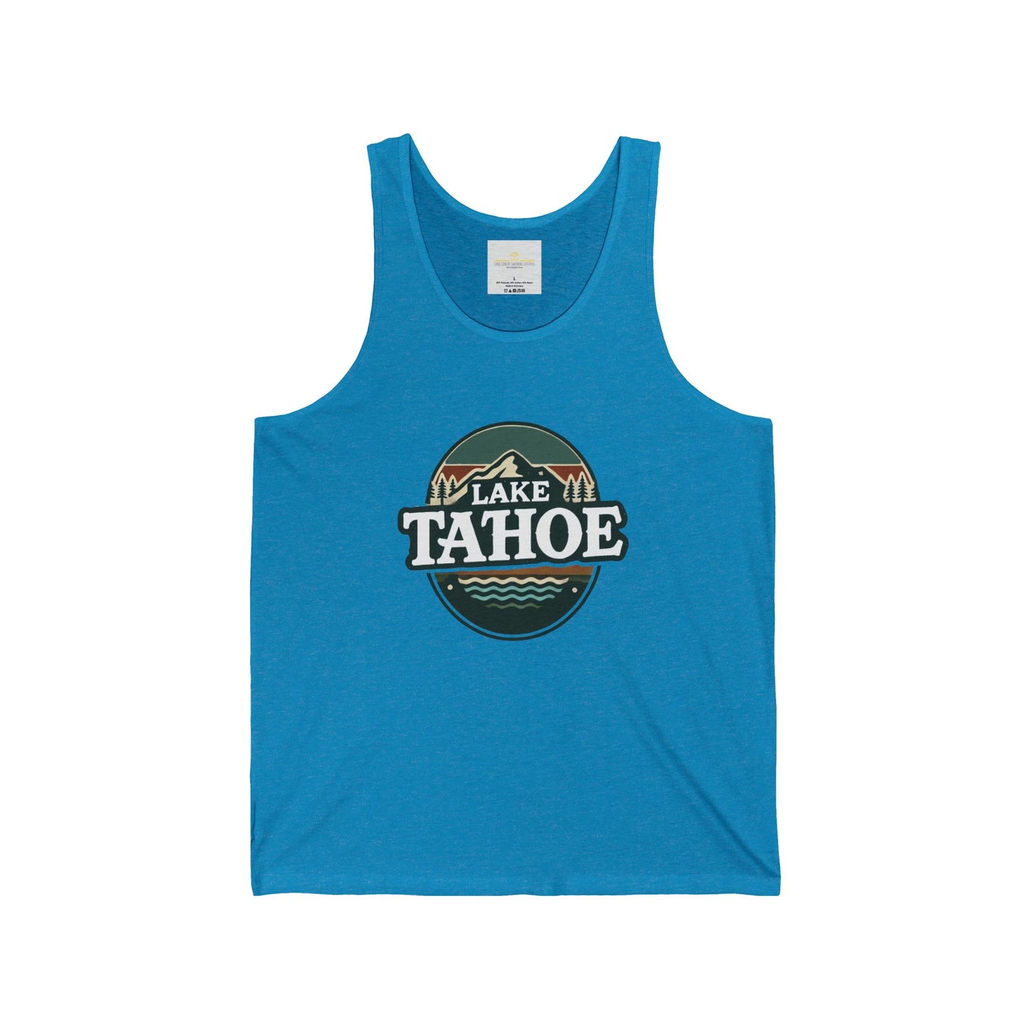 Vintage Lake Tahoe Unisex Jersey Tank