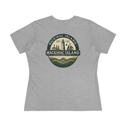 Vintage Mackinac Island Women's Cotton Tee