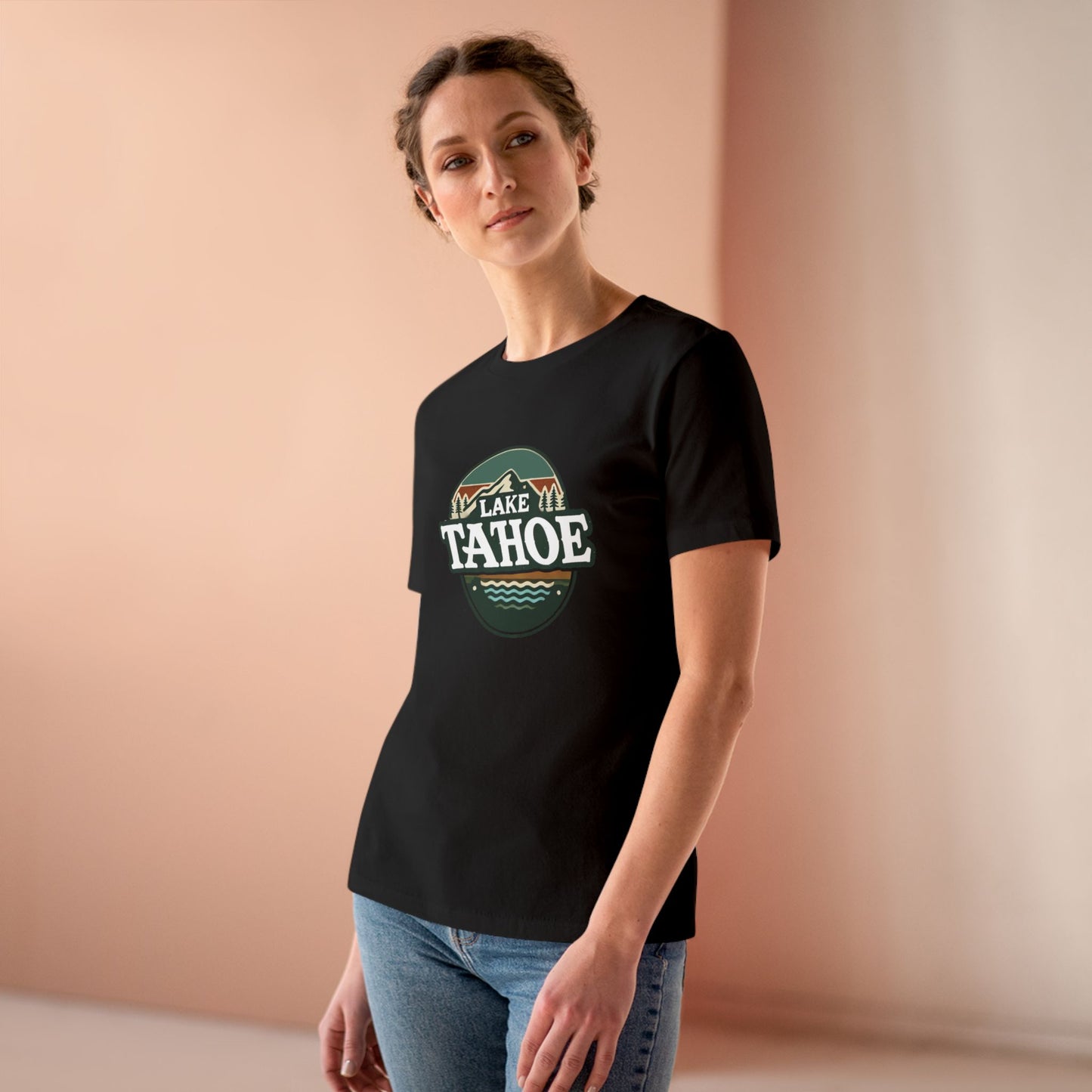 Vintage Lake Tahoe Women's Cotton Tee