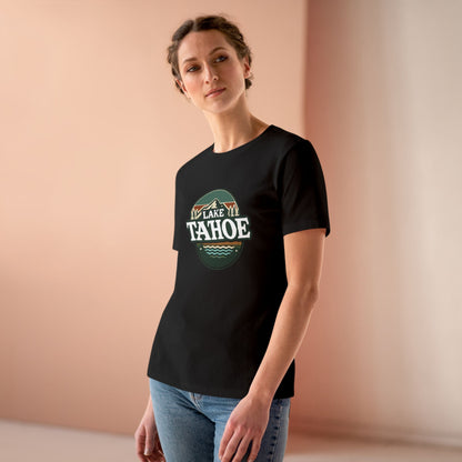 Vintage Lake Tahoe Women's Cotton Tee