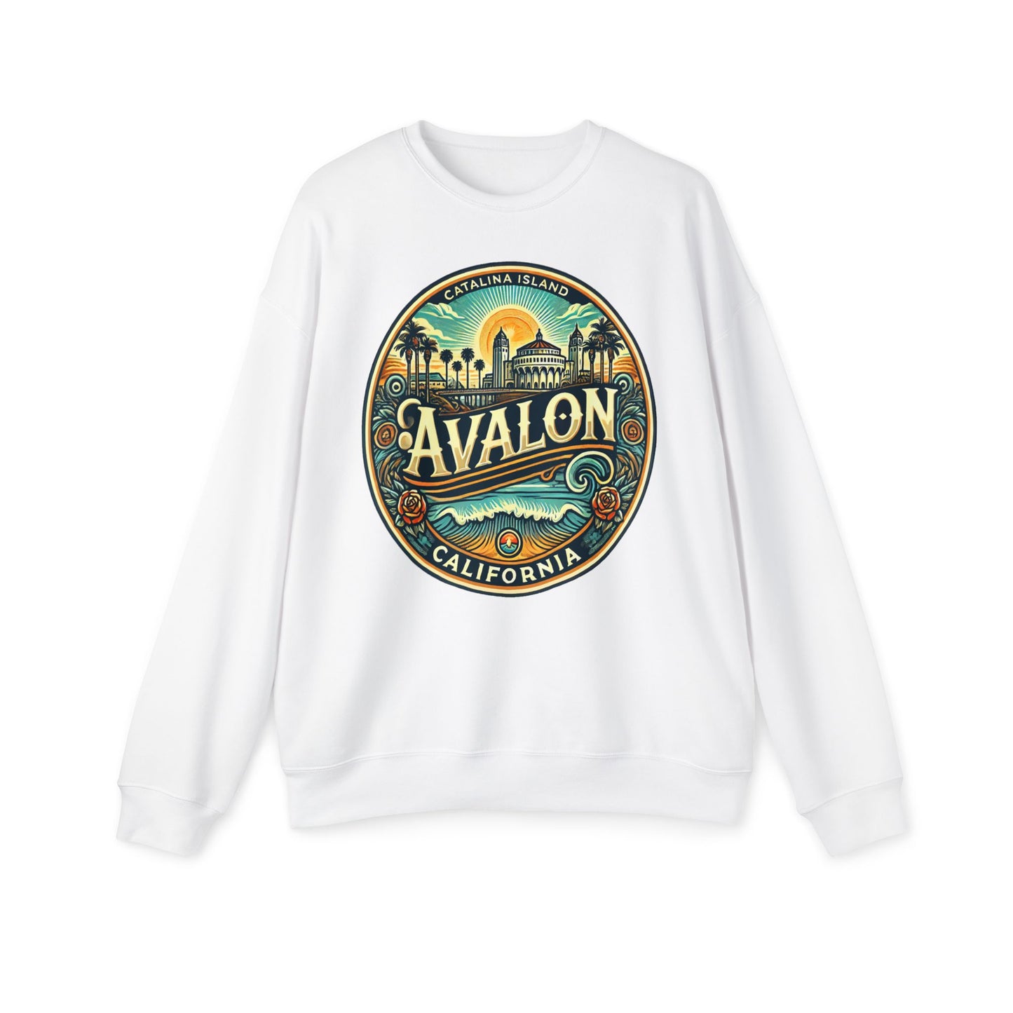 Elegant Avalon Unisex Drop Shoulder Sweatshirt