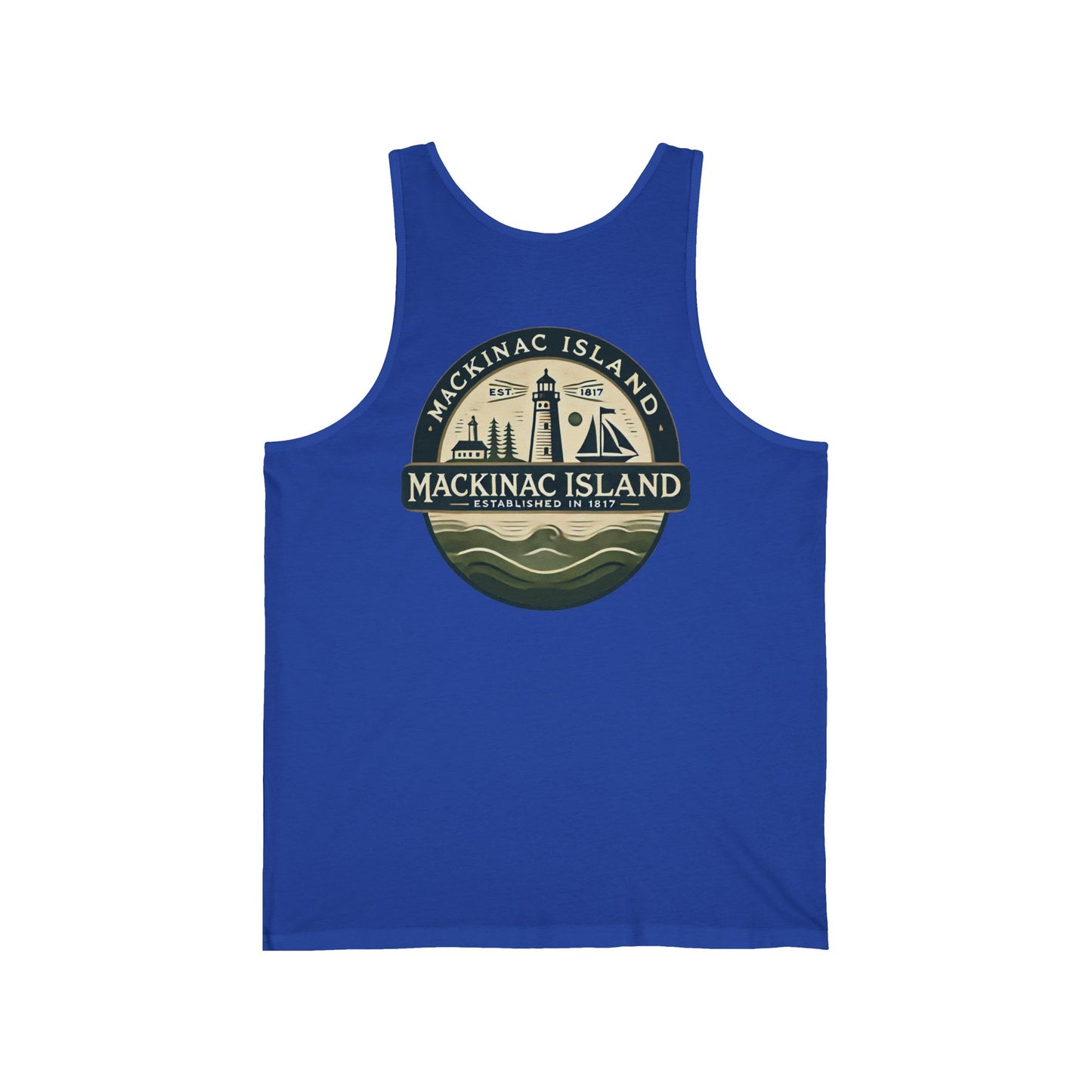 Vintage Mackinac Island Unisex Jersey Tank