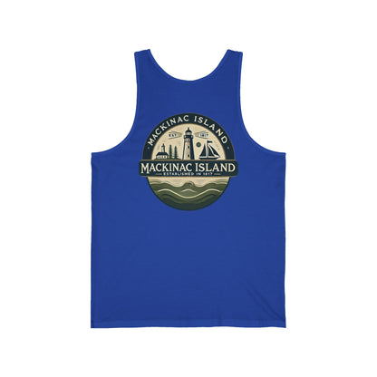 Vintage Mackinac Island Unisex Jersey Tank