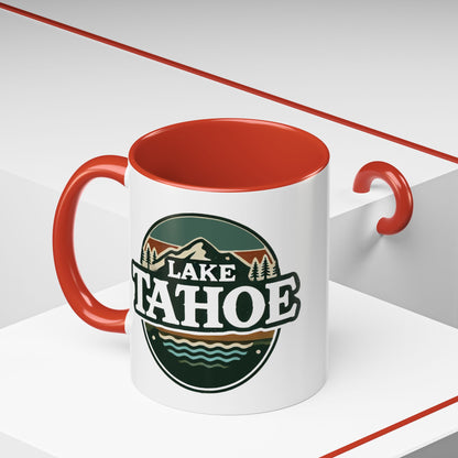 Vintage Lake Tahoe Accent Coffee Mug