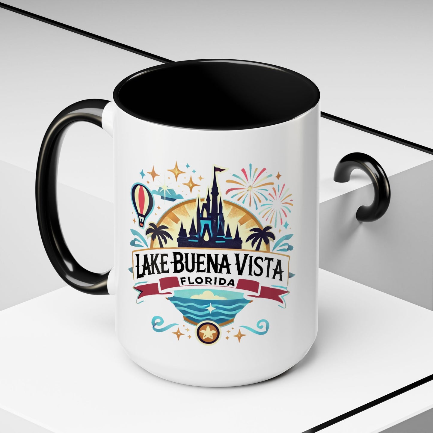 Adventurous Lake Buena Vista Accent Coffee Mug