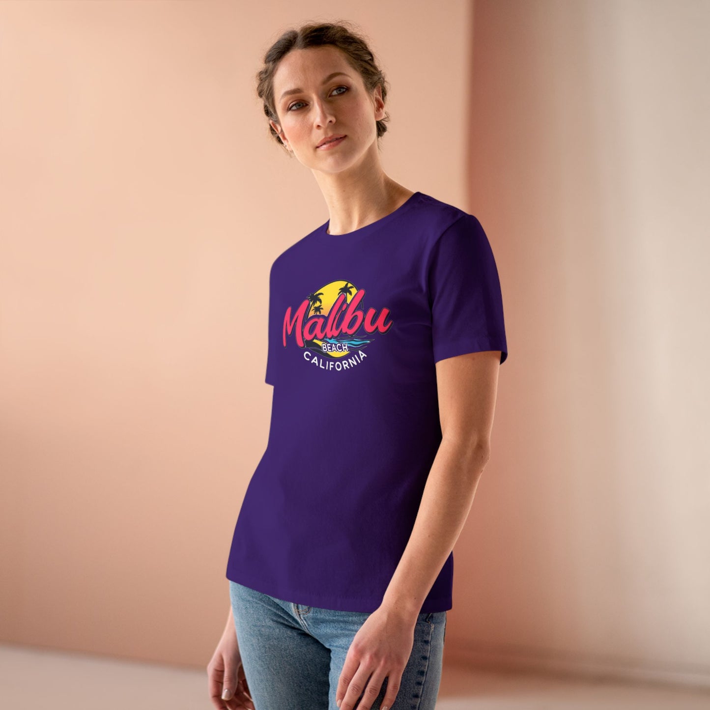 Retro Malibu Women's Cotton Tee