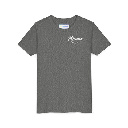 Retro Miami Unisex Youth Short Sleeve Tee