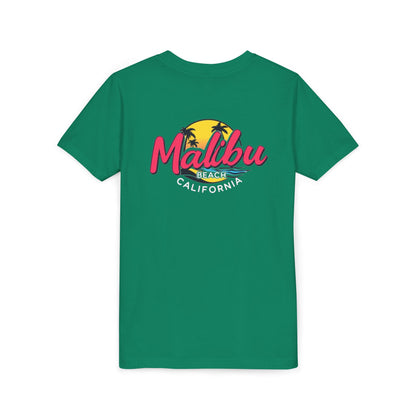 Retro Malibu Unisex Youth Short Sleeve Tee