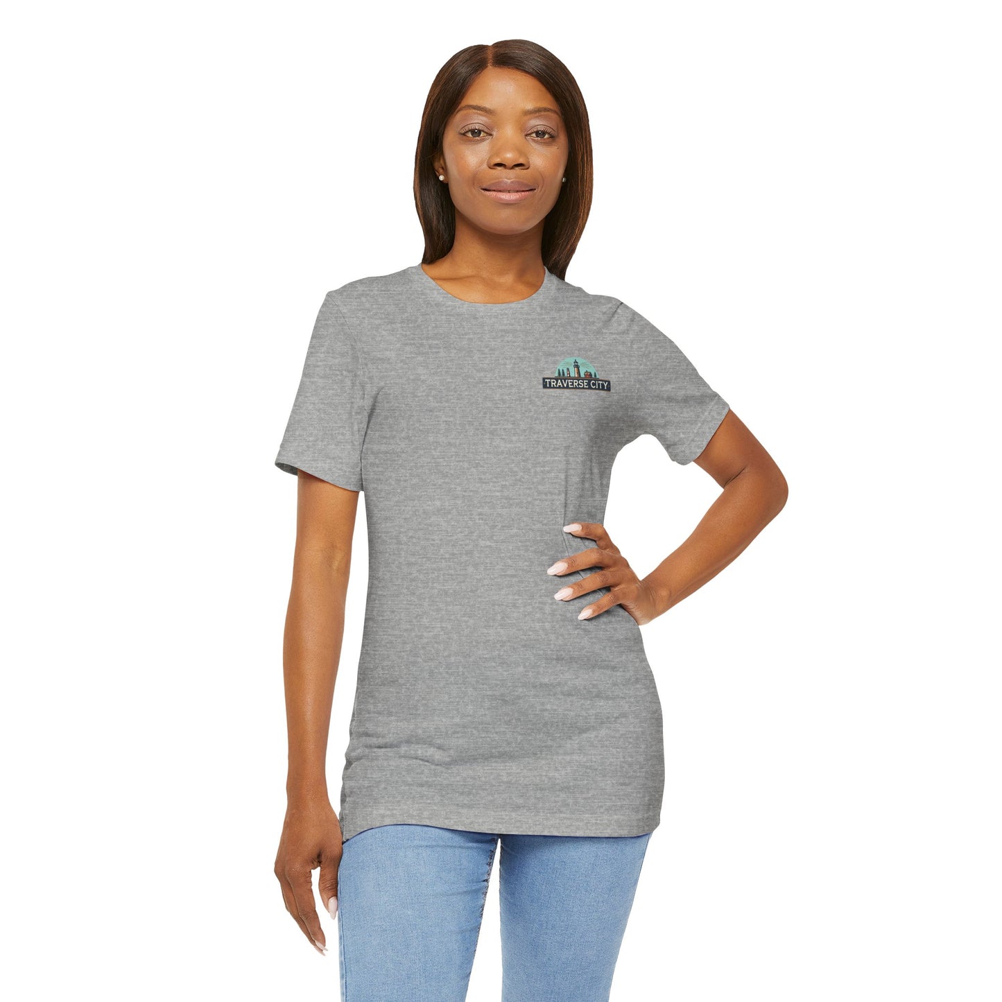 Vintage Traverse City Unisex Jersey Short Sleeve Tee