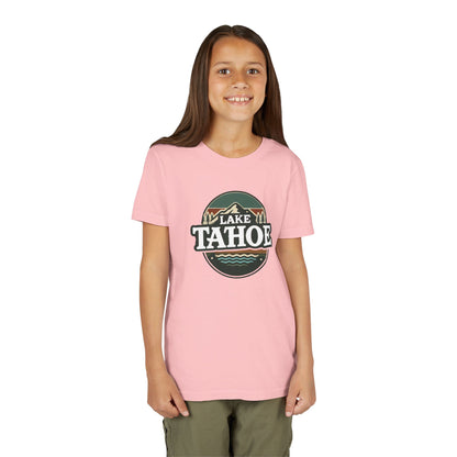 Vintage Lake Tahoe Unisex Youth Short Sleeve Tee