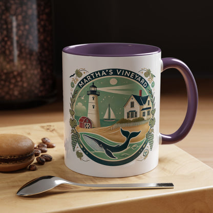 Vintage Martha's Vineyard Accent Coffee Mug