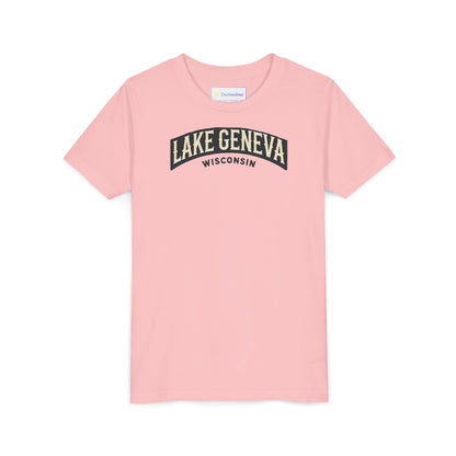 Vintage Lake Geneva Unisex Youth Short Sleeve Tee