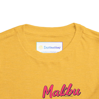 Retro Malibu Unisex Toddler Short Sleeve Tee