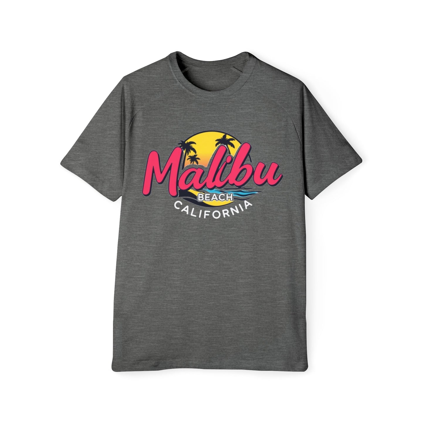 Retro Malibu Men's Raglan T-Shirt