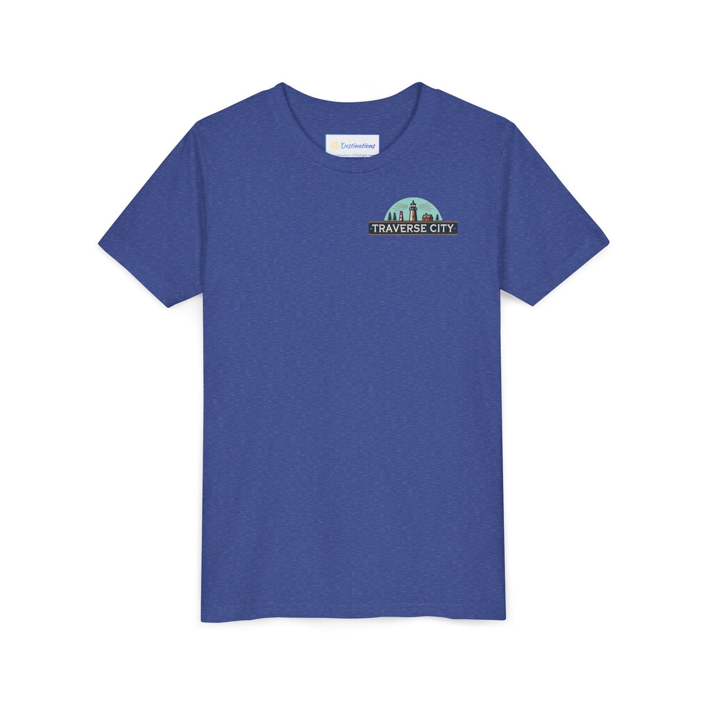 Vintage Traverse City Unisex Youth Short Sleeve Tee