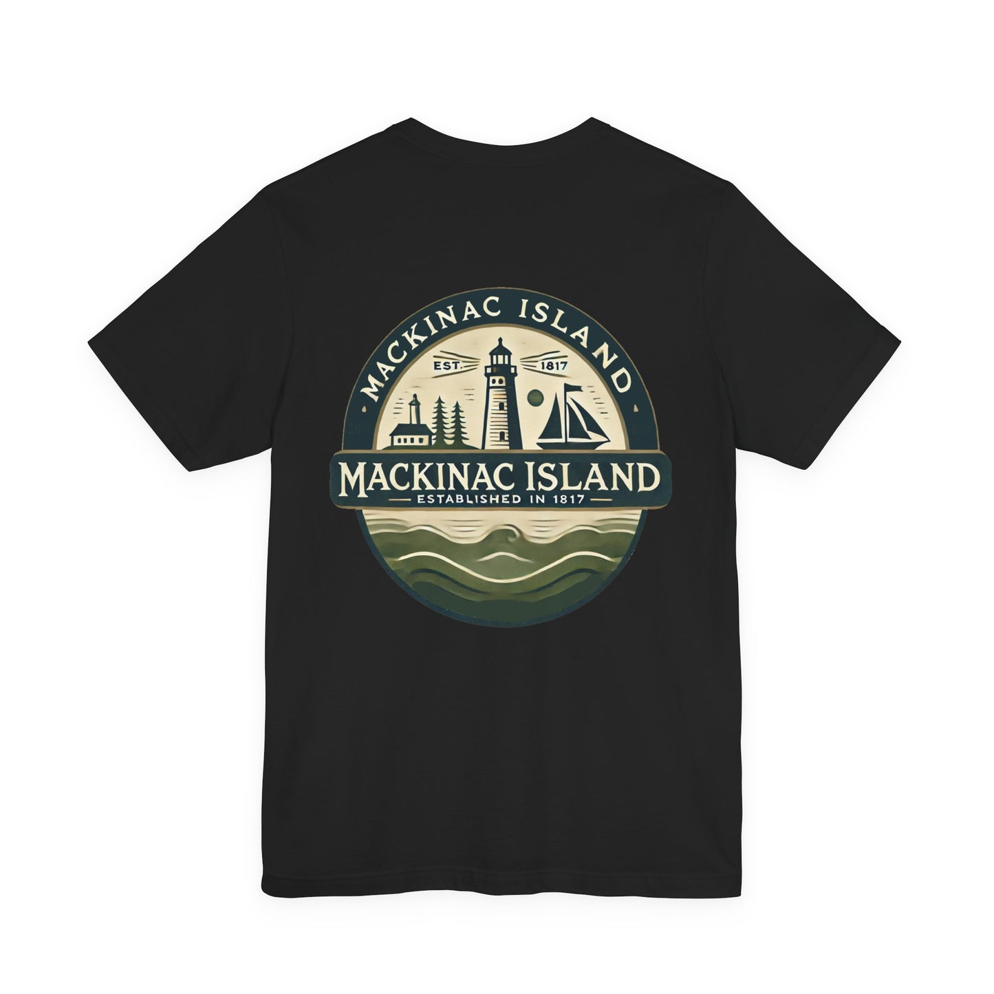 Vintage Mackinac Island Unisex Jersey Short Sleeve Tee