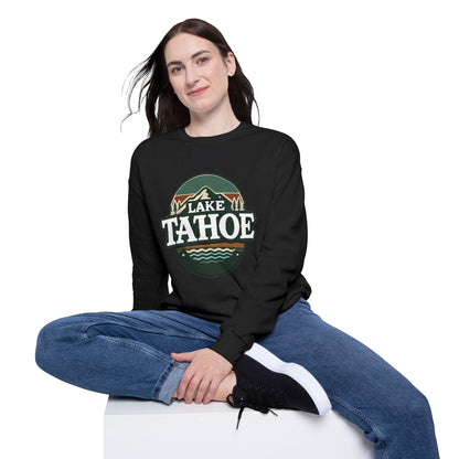 Vintage Lake Tahoe Unisex Drop Shoulder Sweatshirt