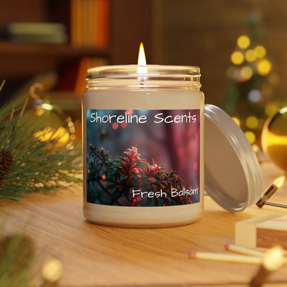 Fresh Balsam Scented Candle (Soy Wax)