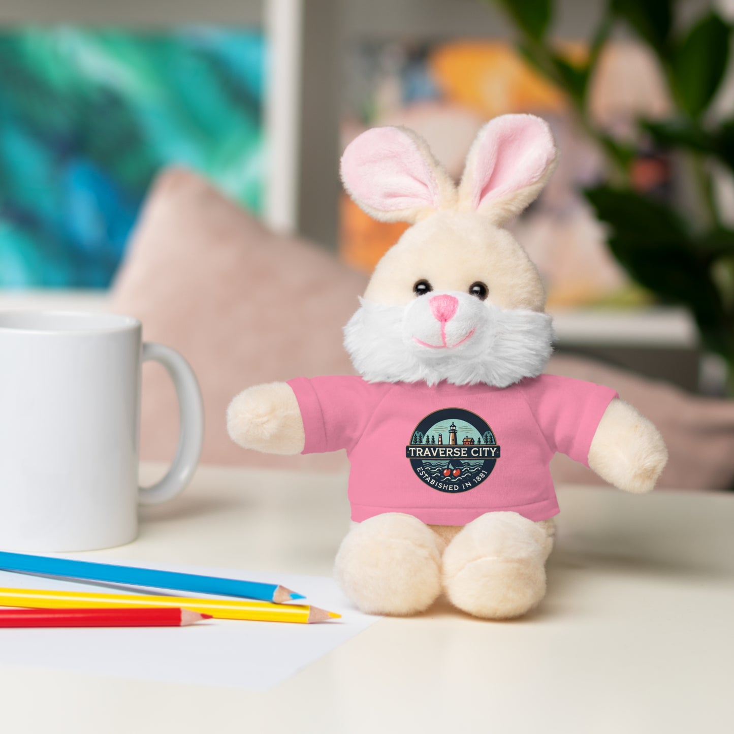 Vintage Traverse City Stuffed Animals with Tee