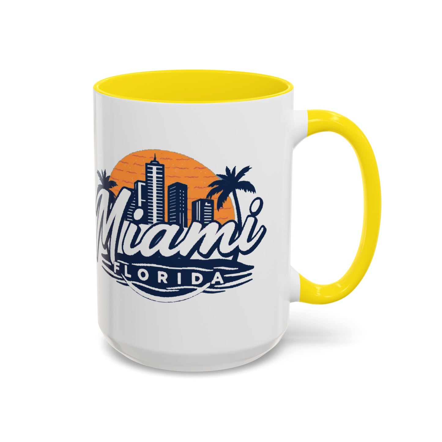 Retro Miami Accent Coffee Mug