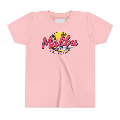 Retro Malibu Unisex Youth Short Sleeve Tee