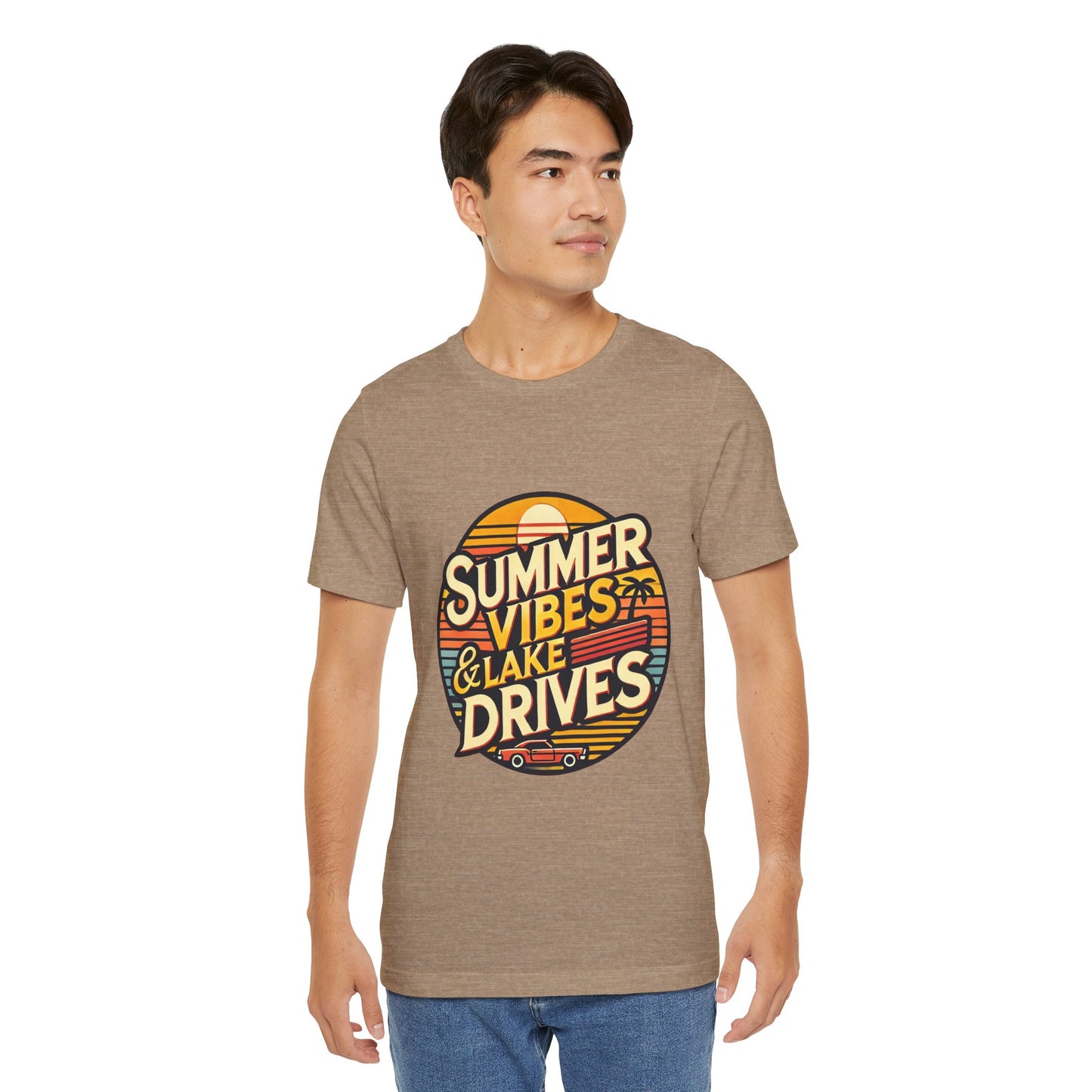 Summer Vibes & Lake Drives Short Sleeve Tee