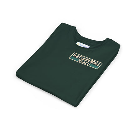 Vintage Fort Lauderdale Unisex Youth Short Sleeve Tee