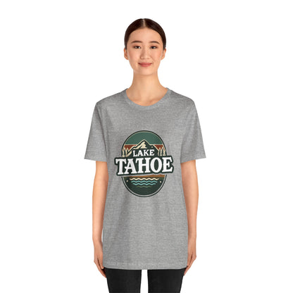 Vintage Lake Tahoe Unisex Jersey Short Sleeve Tee