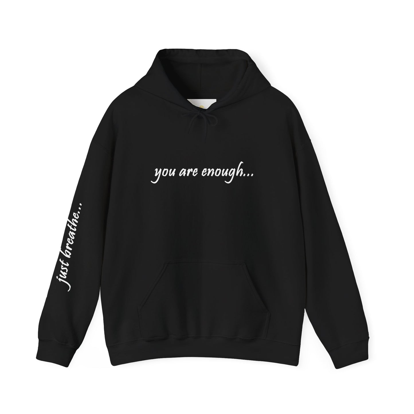 You Are Enough - Mental Health Awareness Cotton Hoodie