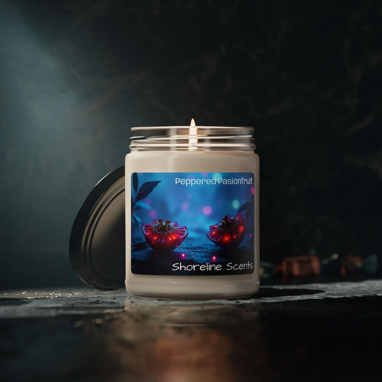 Peppered Passionfruit Scented Soy Candle