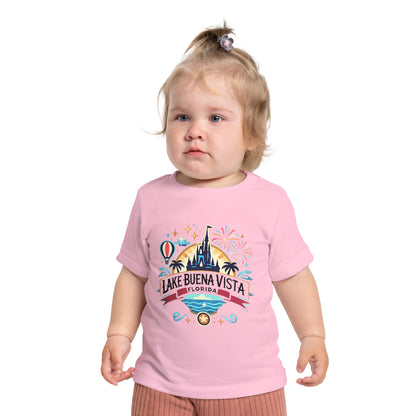 Adventurous Lake Buena Vista Unisex Baby Short Sleeve T-Shirt