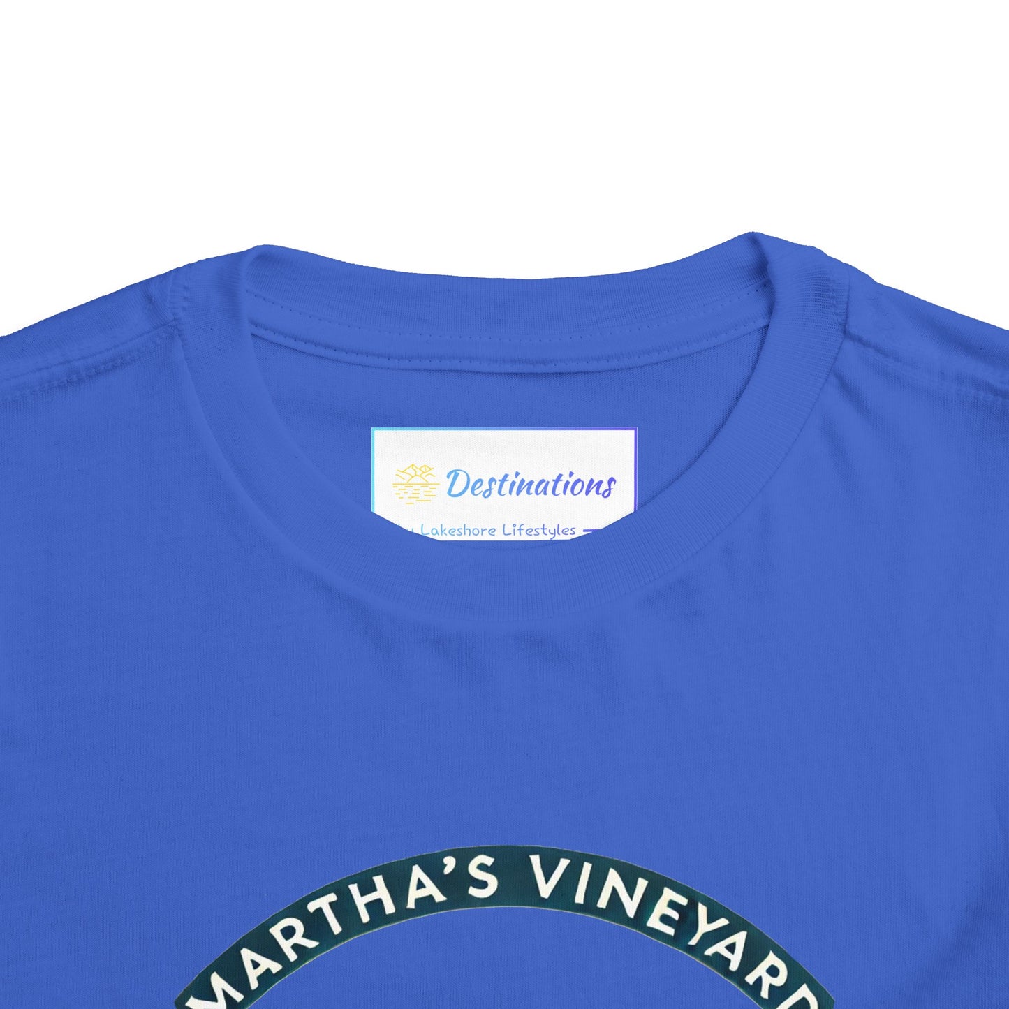 Vintage Martha's Vineyard Unisex Toddler Short Sleeve Tee
