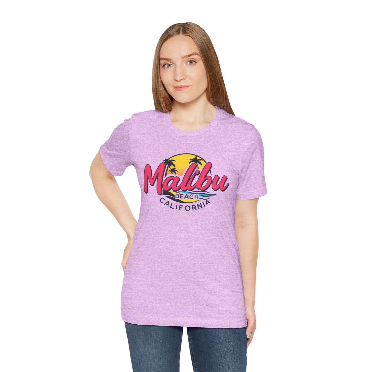 Retro Malibu Unisex Jersey Short Sleeve Tee