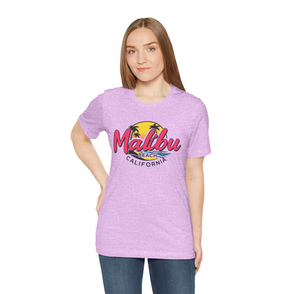 Retro Malibu Unisex Jersey Short Sleeve Tee