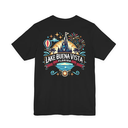 Adventurous Lake Buena Vista Unisex Jersey Short Sleeve Tee