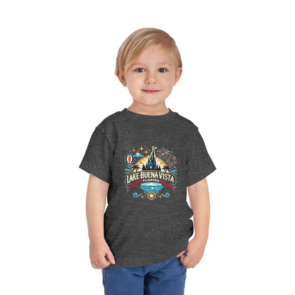 Adventurous Lake Buena Vista Unisex Toddler Short Sleeve Tee