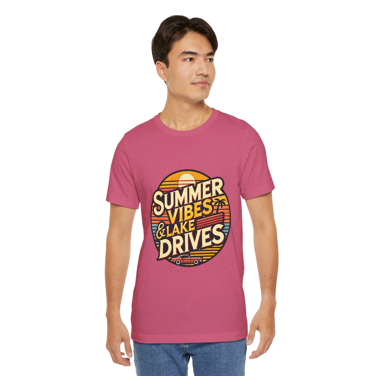 Summer Vibes & Lake Drives Short Sleeve Tee