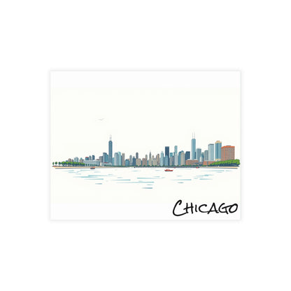 Chicago Skyline 2 Postcard Bundle