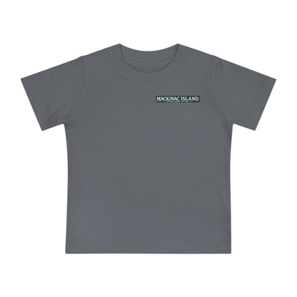 Vintage Mackinac Island Unisex Baby Short Sleeve T-Shirt